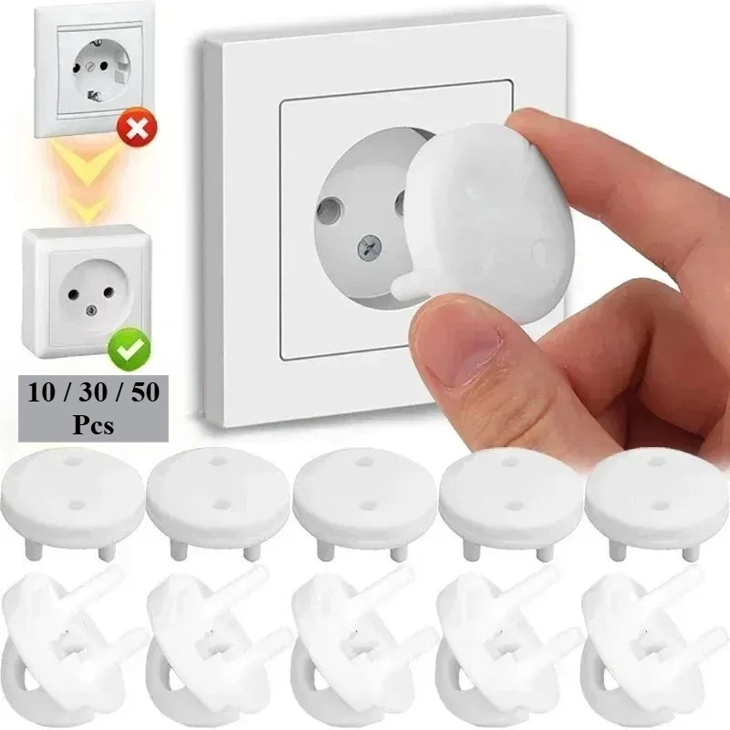 Outlet Cover Baby - أغطية مقابس أوروبية معتمدة لحماية الأطفال،
