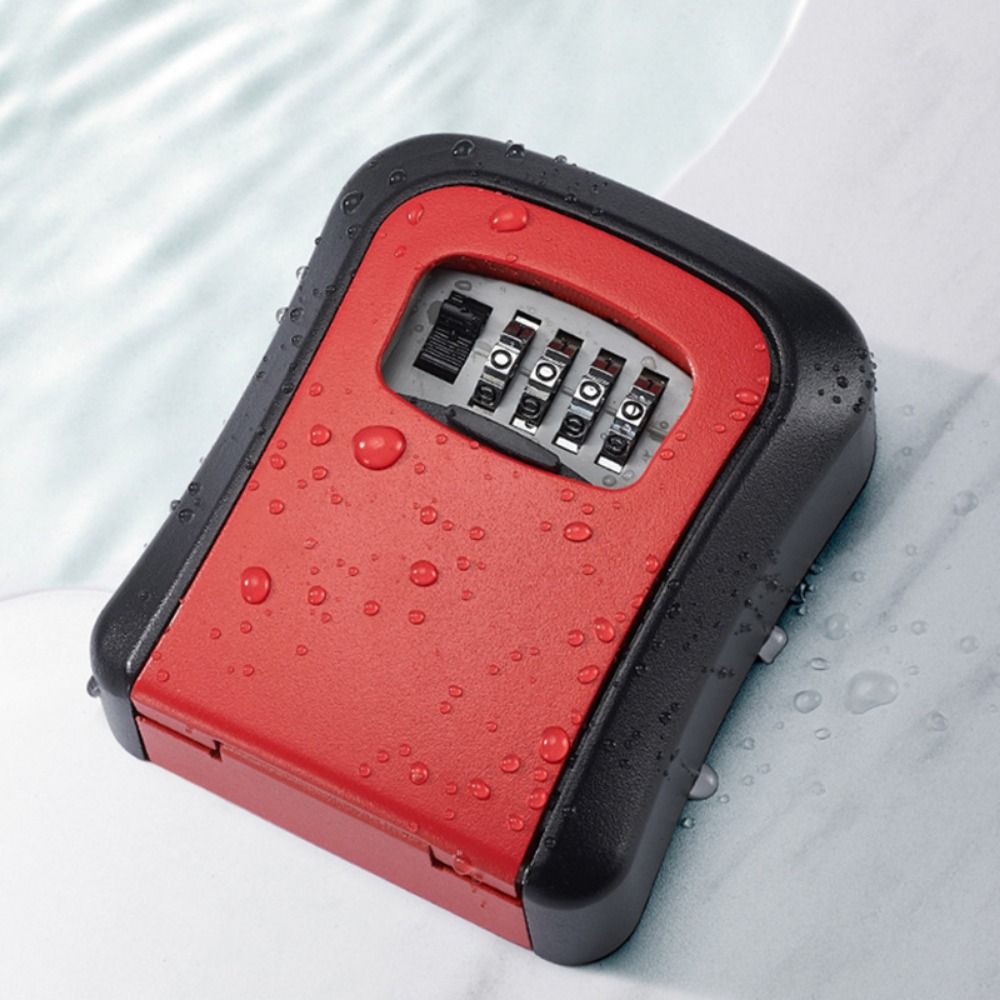 صندوق تخزين آمن يُثبت على الحا - مراجعة Lockbox Key Secure وسعره