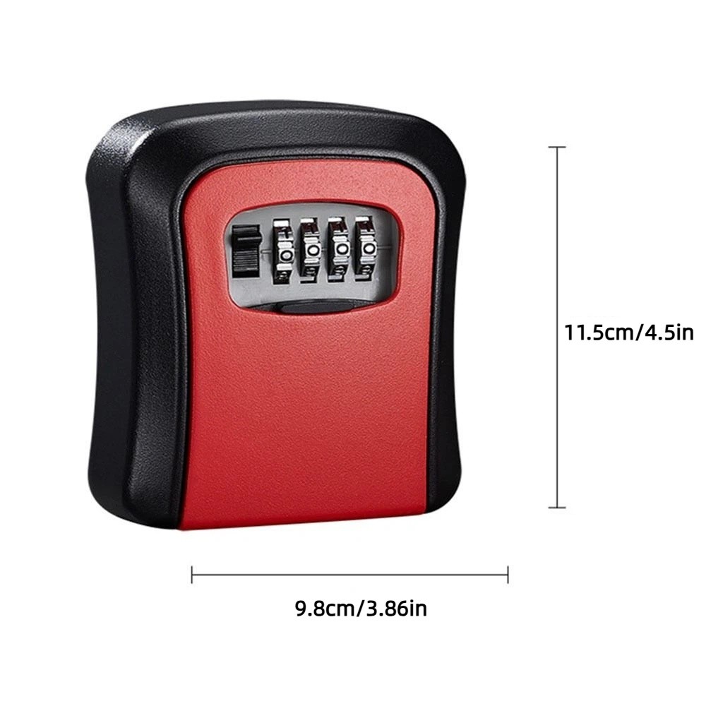 صندوق تخزين آمن يُثبت على الحا - مراجعة Lockbox Key Secure وسعره