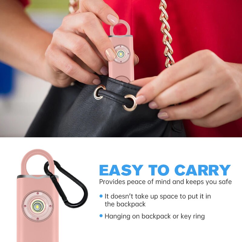 صفارة أمان شخصية أصلية للنساء- - مراجعة Personal Alarm Keychain وسعره