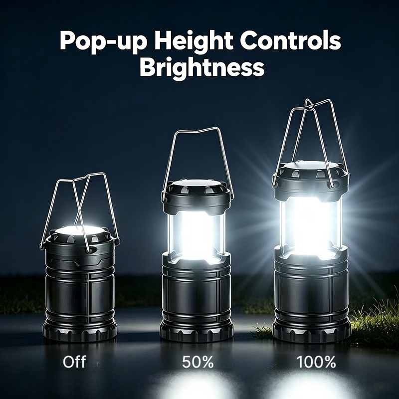 مصابيح تخييم LED، فوانيس ومصاب - مراجعة Power Outage Light وسعره
