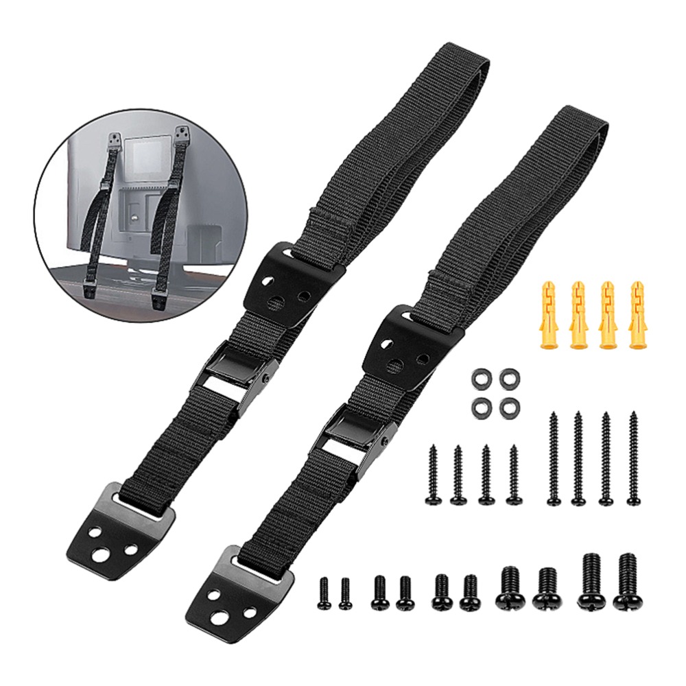 قطعتان من أربطة تثبيت الأثاث ا - مراجعة Earthquake Anchor Strap وسعره