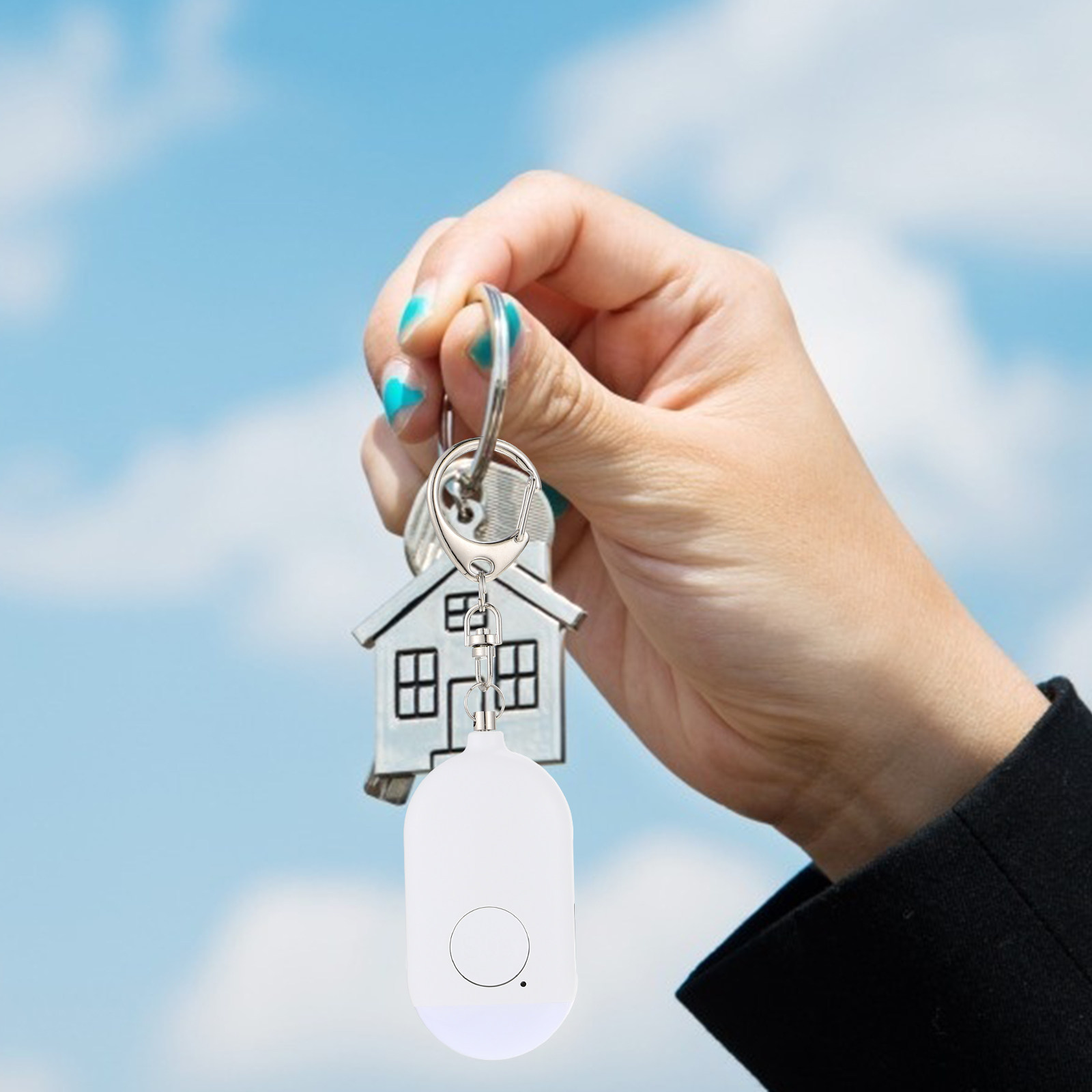 مجموعة واحدة من جهاز الإنذار ا - مراجعة Personal Alarm Keychain وسعره