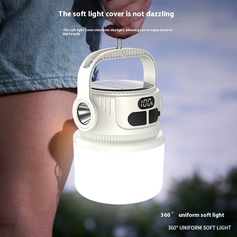 LED الشمسية لمبة ضوء الفوانيس  - مراجعة Power Outage Light وسعره
