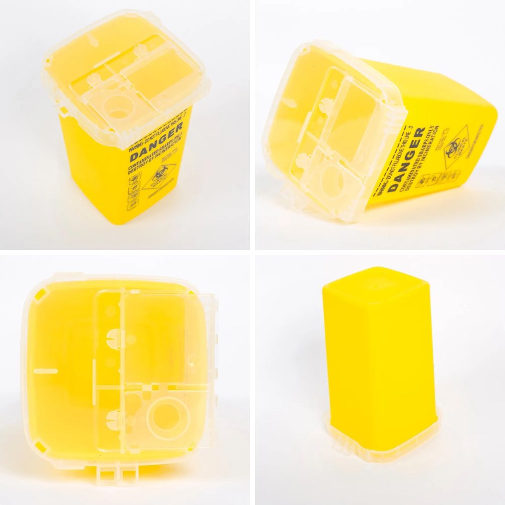 حاوية أدوات حادة سعة 1 لتر لإب - مراجعة Medicine Cabinet Lock وسعره