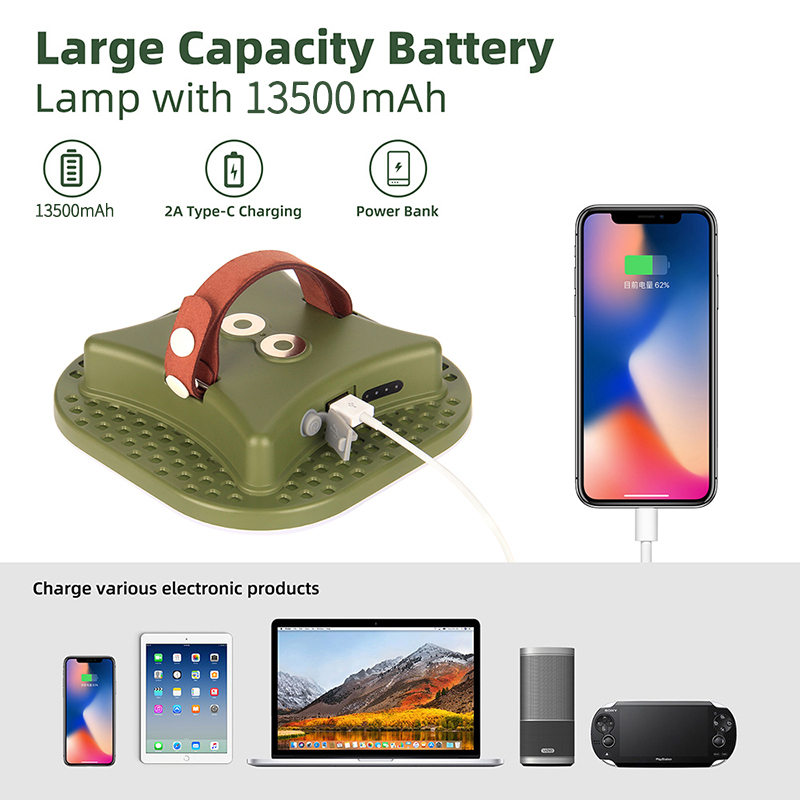 MOSLIGHTING13500maH LED شحن ال - مراجعة Power Outage Light وسعره