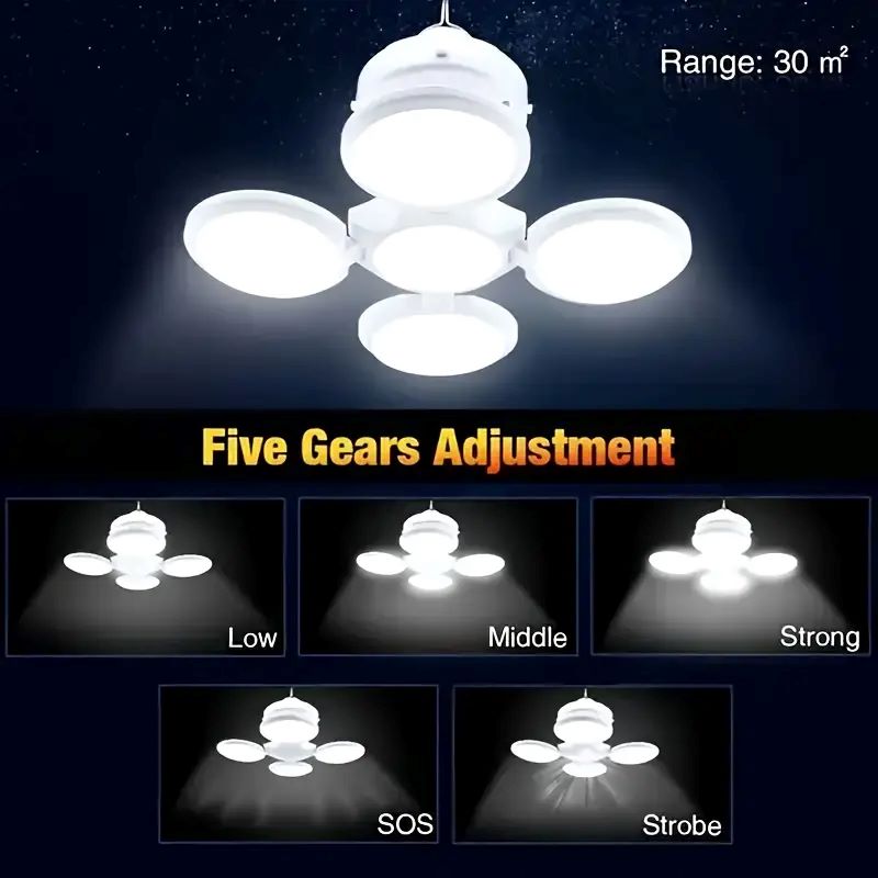 ضوء شحن بالطاقة الشمسية مع خطا - مراجعة Power Outage Light وسعره